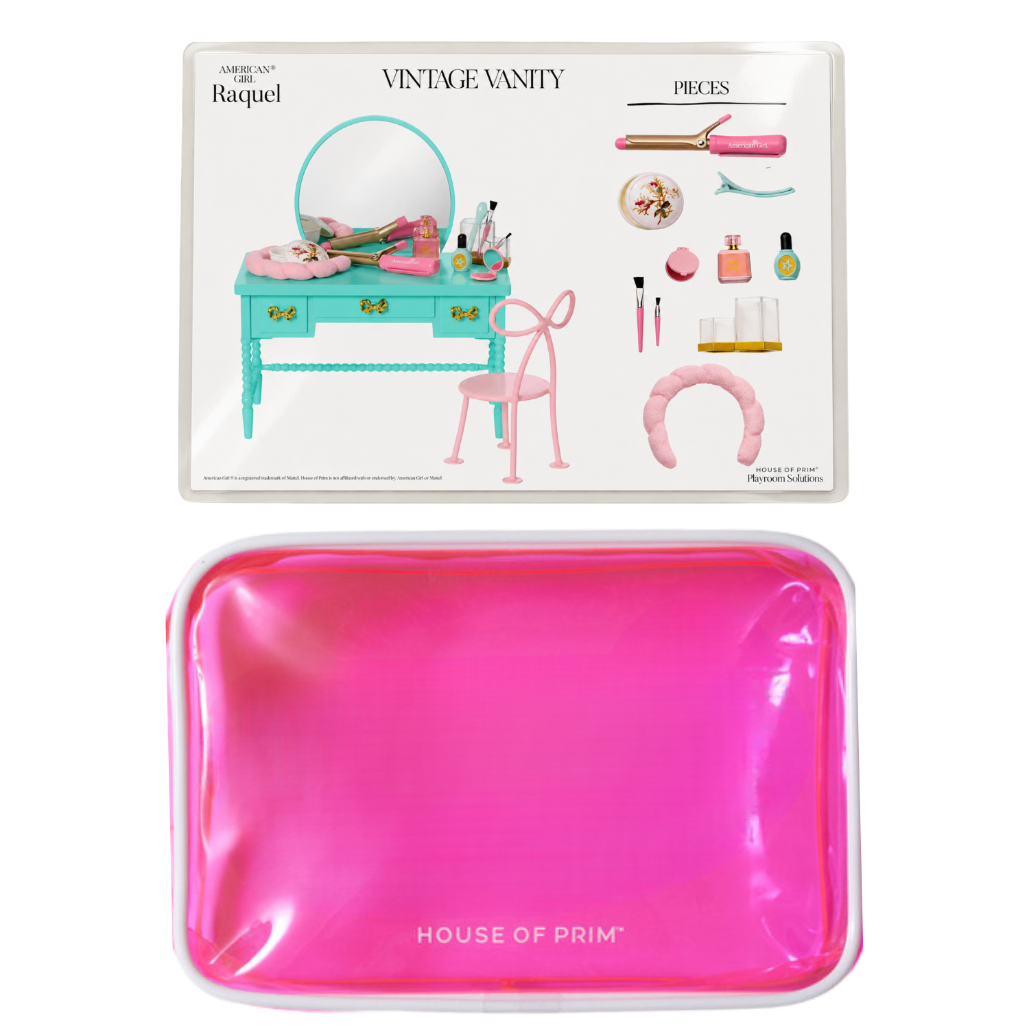 Raquel | American Girl Visual Guide + Pouches