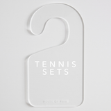 Tennis | Hanging + Label