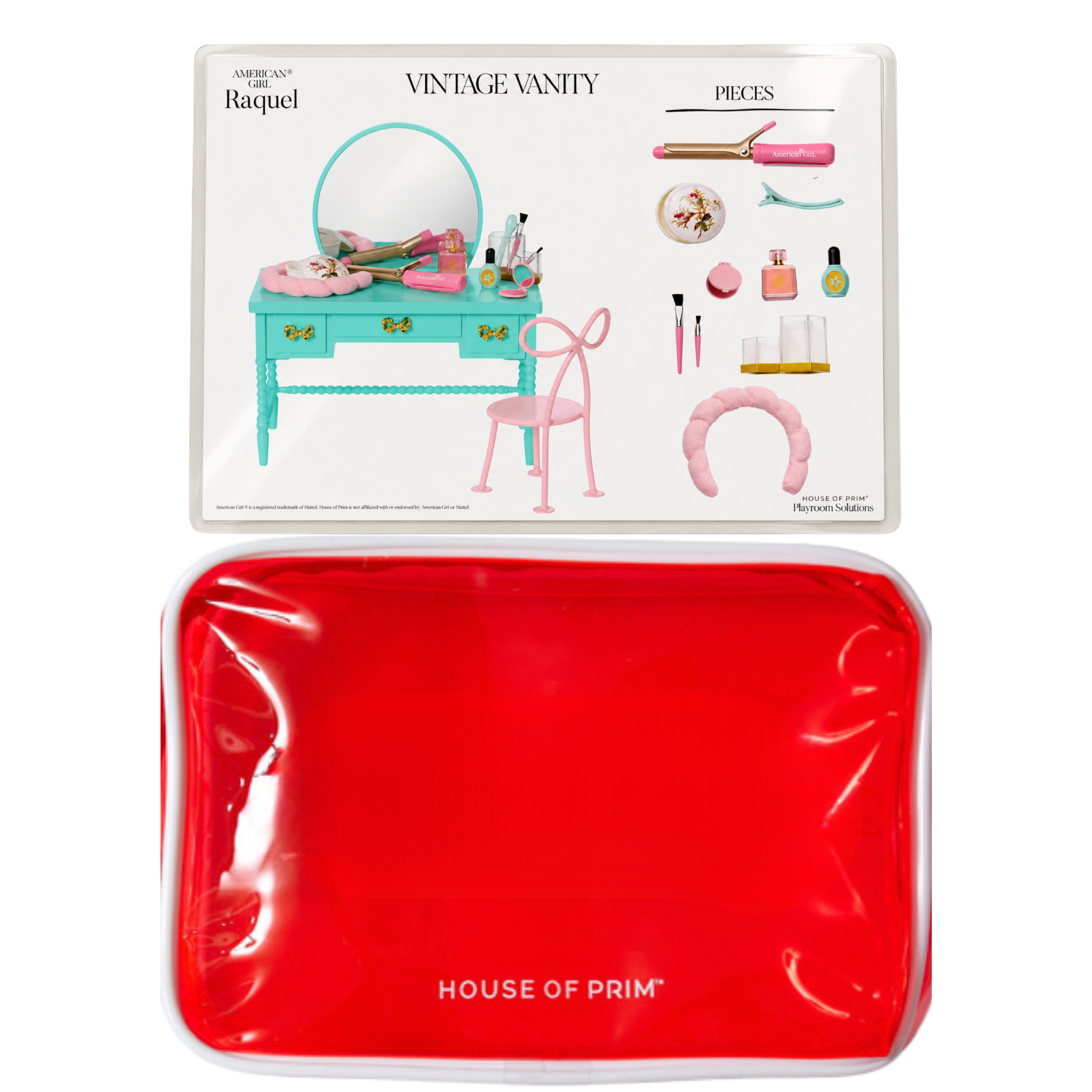 Raquel | American Girl Visual Guide + Pouches