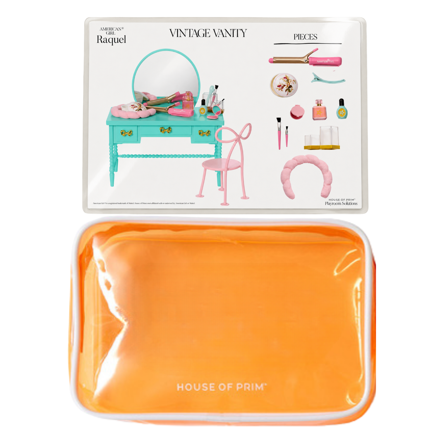 Raquel | American Girl Visual Guide + Pouches