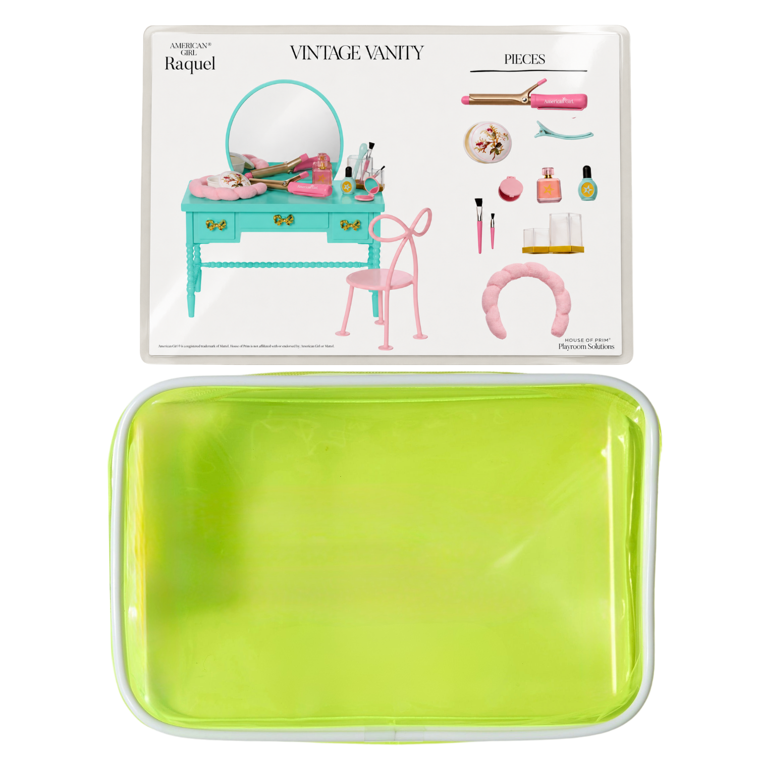 Raquel | American Girl Visual Guide + Pouches