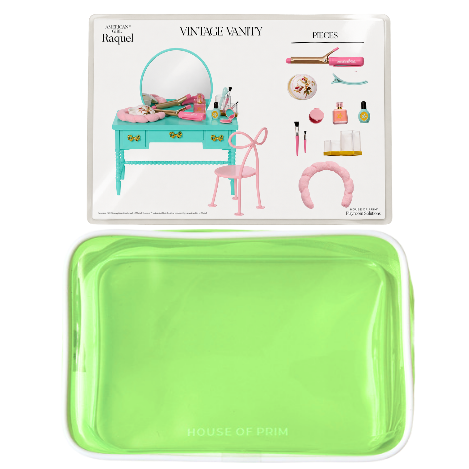 Raquel | American Girl Visual Guide + Pouches