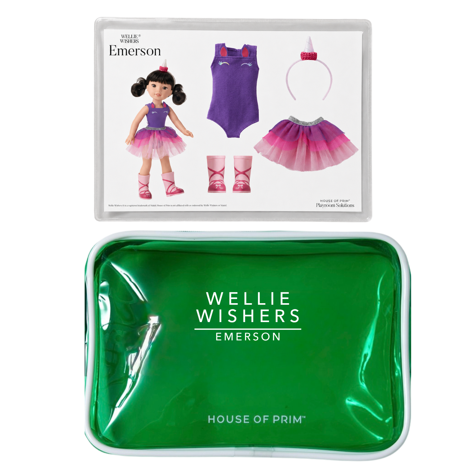 Wellie Wishers | Visual Guides + Labeled Pouches