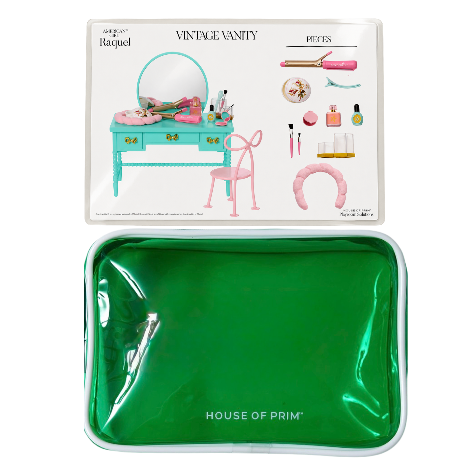 Raquel | American Girl Visual Guide + Pouches
