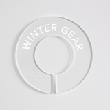 Winter & Ski | Circular Divider + Label