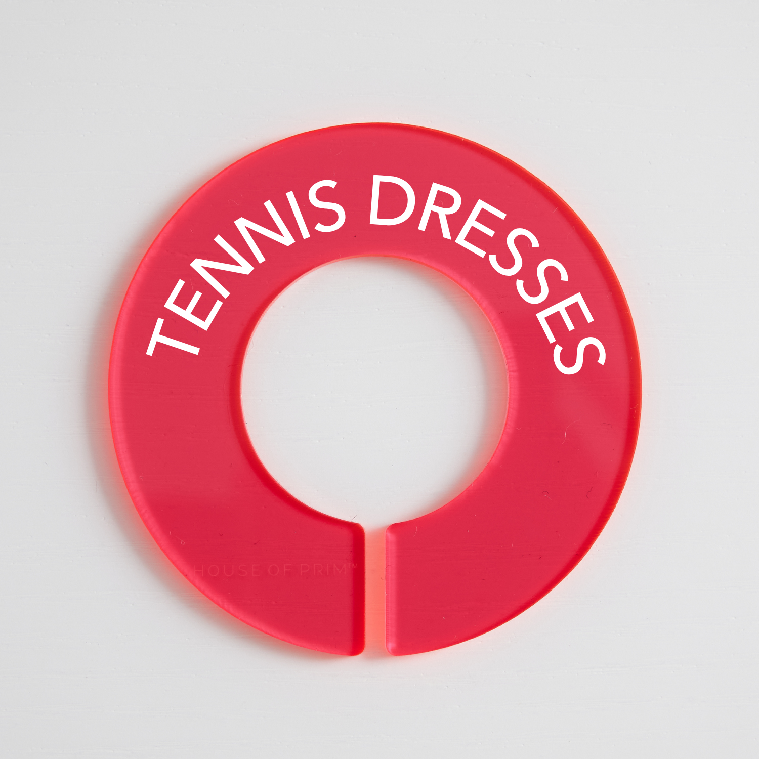 Tennis | Circular Divider + Label