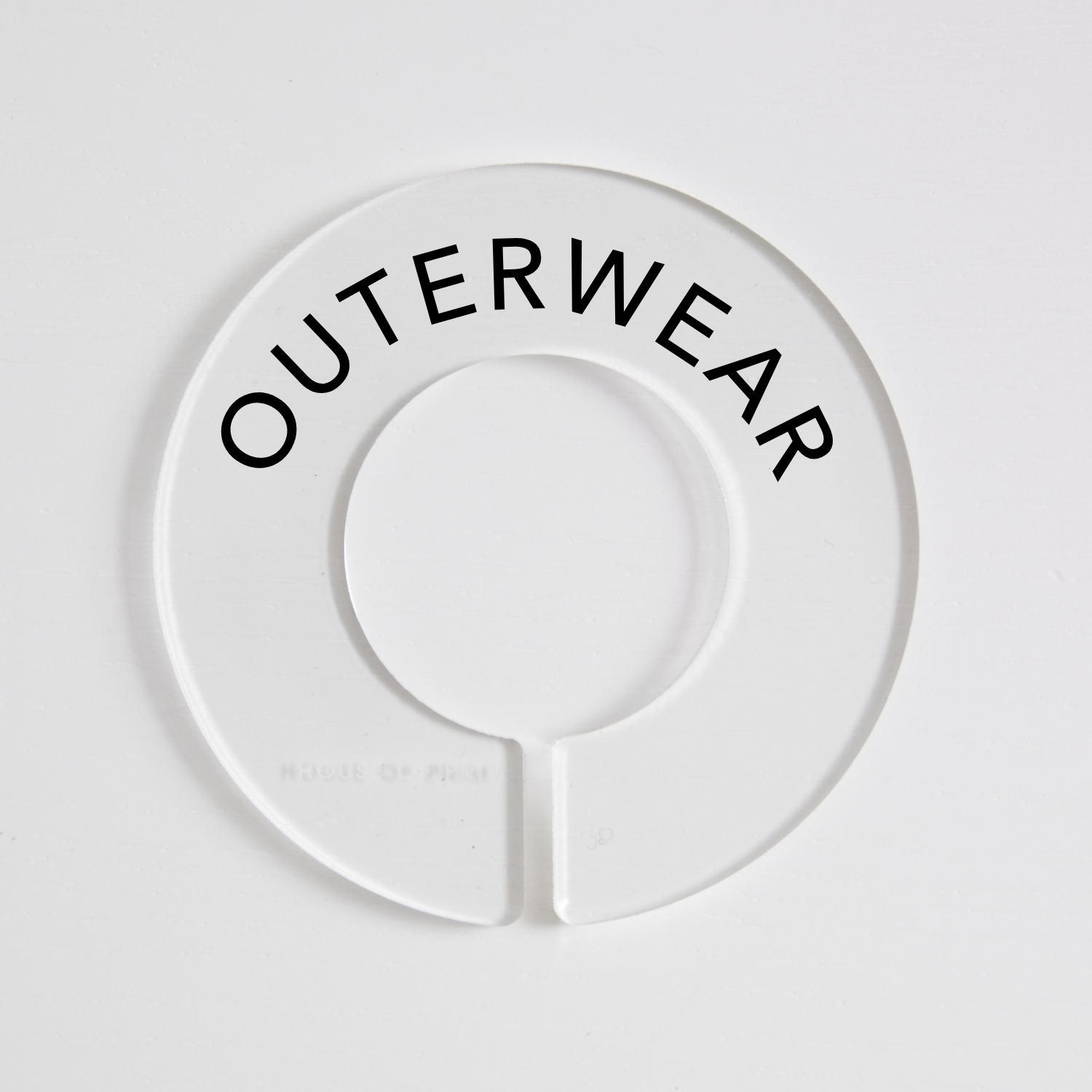 Outerwear | Circular Divider + Label