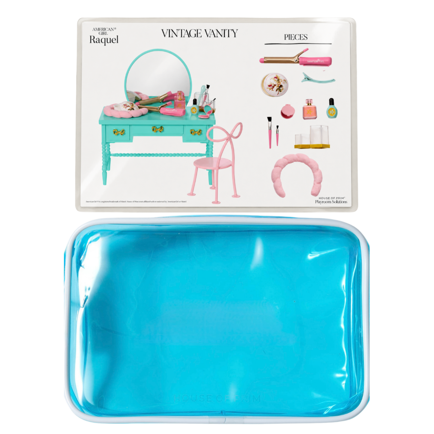 Raquel | American Girl Visual Guide + Pouches