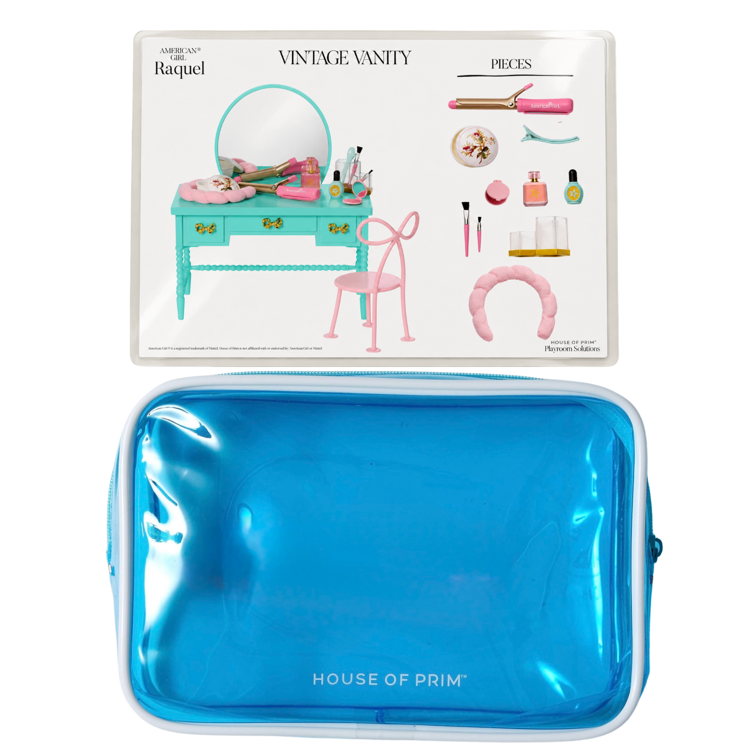 Raquel | American Girl Visual Guide + Pouches