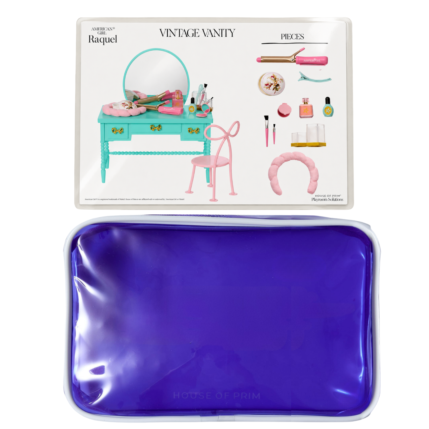 Raquel | American Girl Visual Guide + Pouches