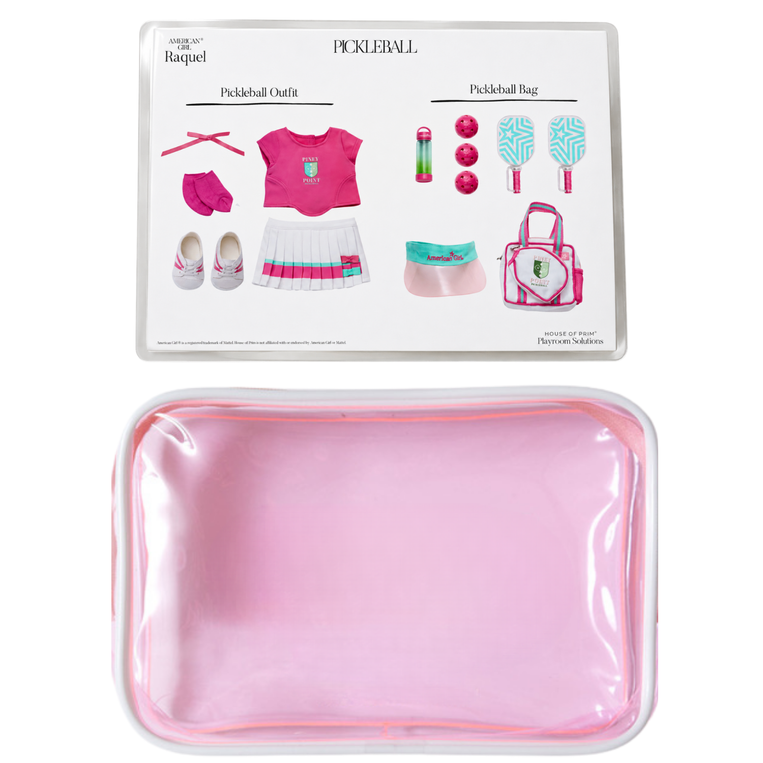 Raquel | American Girl Visual Guide + Pouches