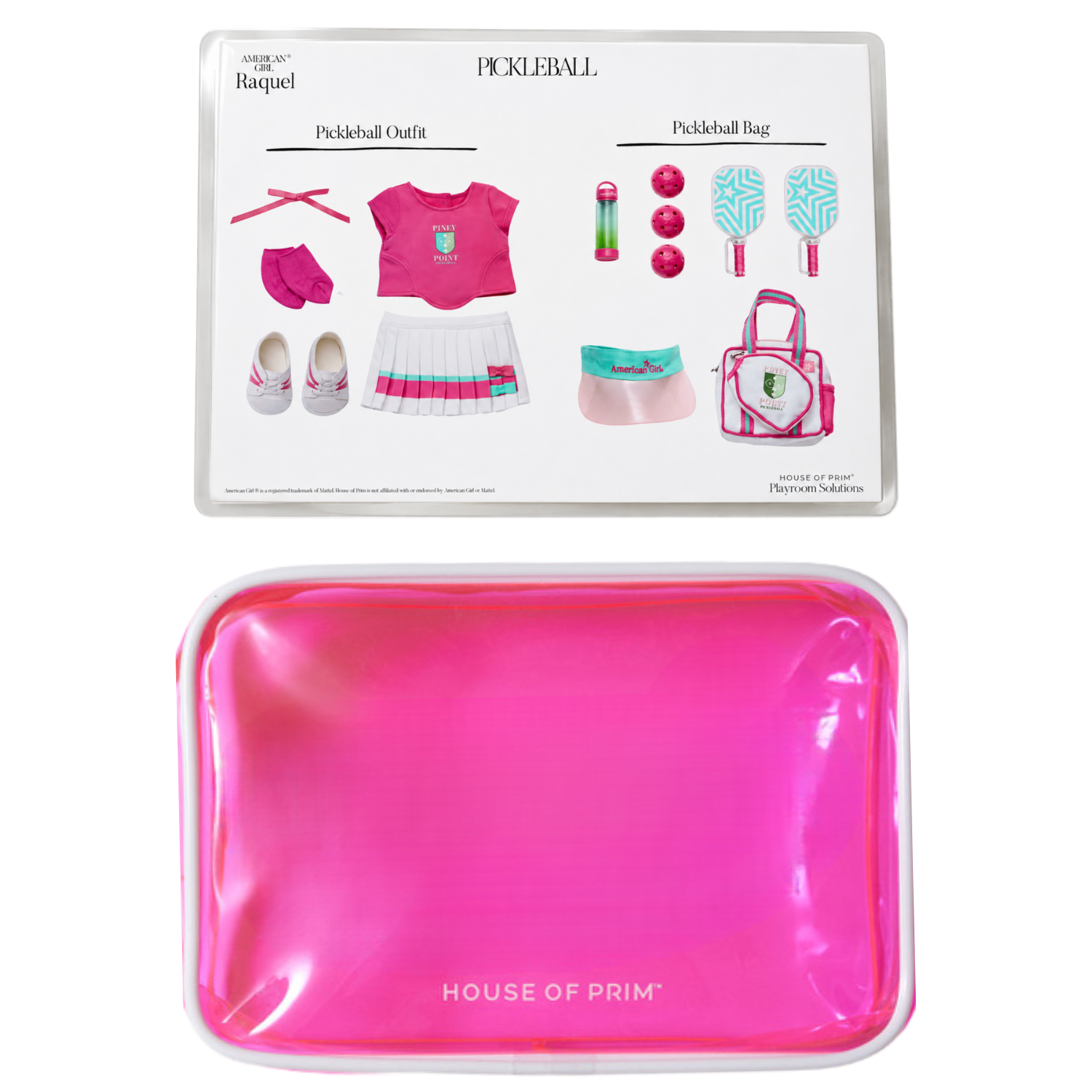 Raquel | American Girl Visual Guide + Pouches