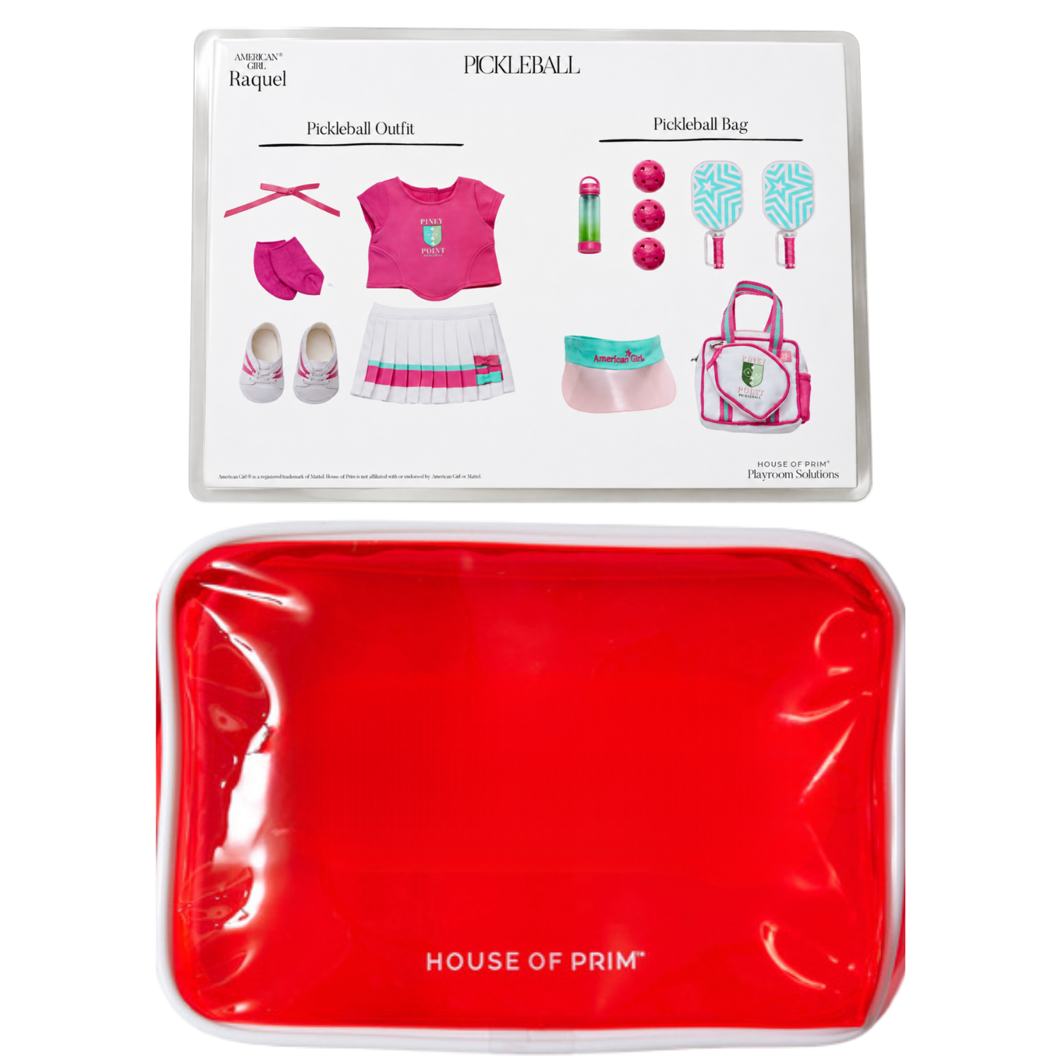Raquel | American Girl Visual Guide + Pouches