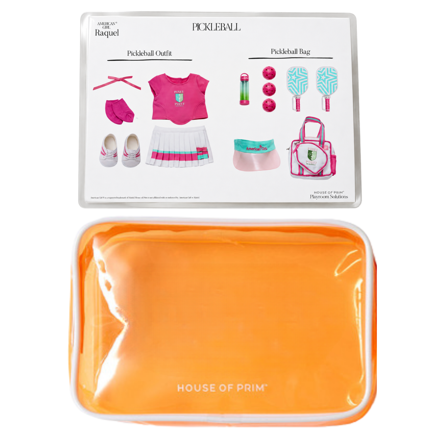 Raquel | American Girl Visual Guide + Pouches
