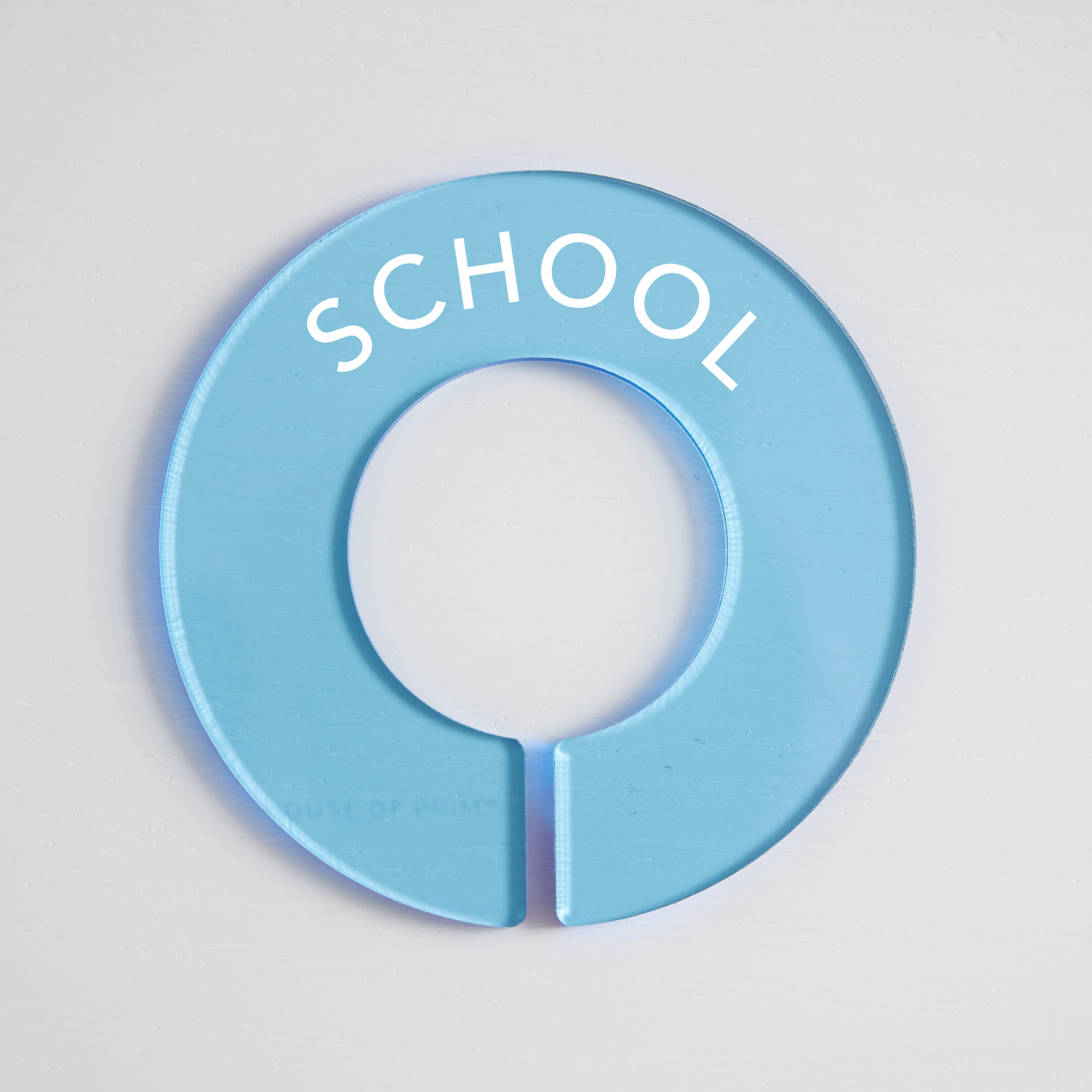 School & Workwear | Circular Divider + Label