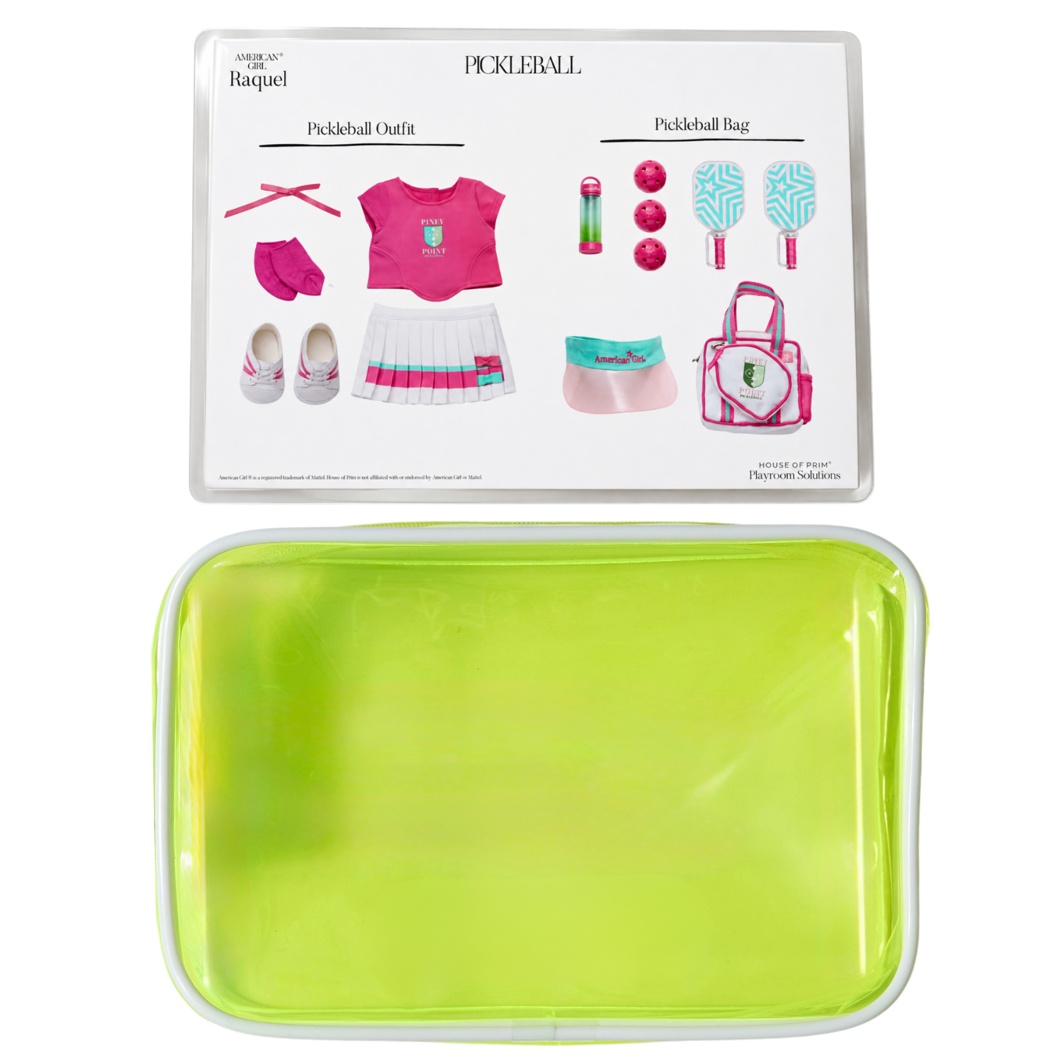 Raquel | American Girl Visual Guide + Pouches