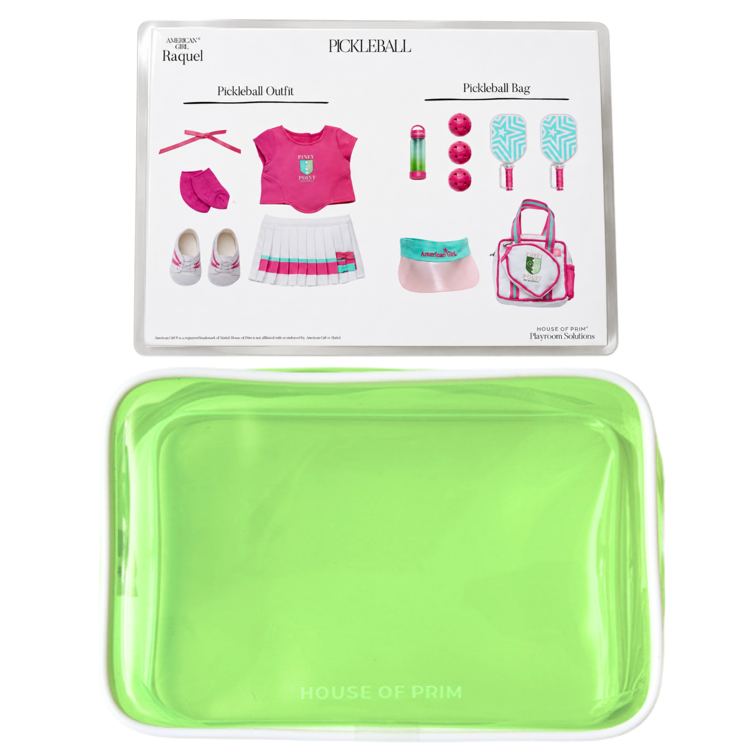 Raquel | American Girl Visual Guide + Pouches