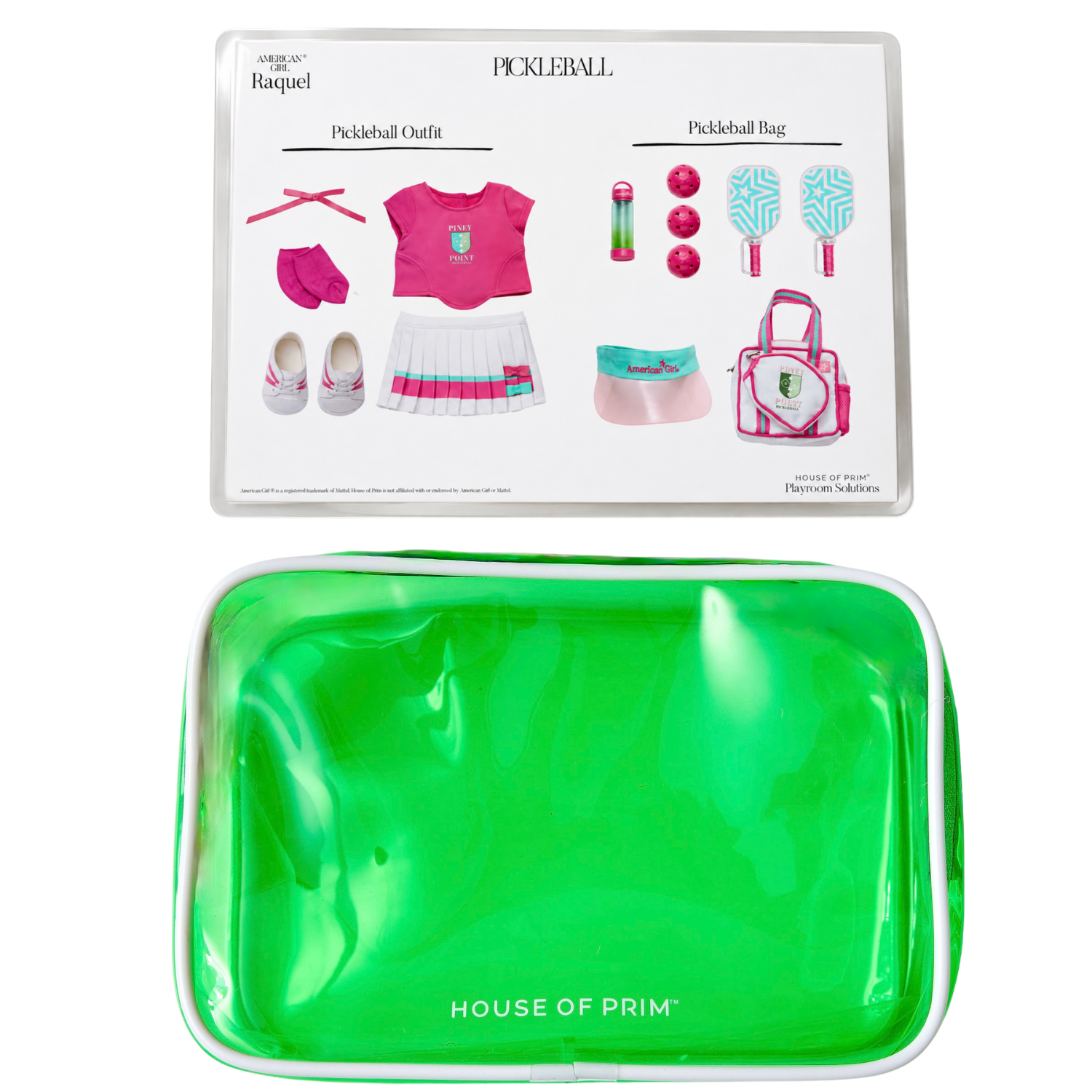 Raquel | American Girl Visual Guide + Pouches