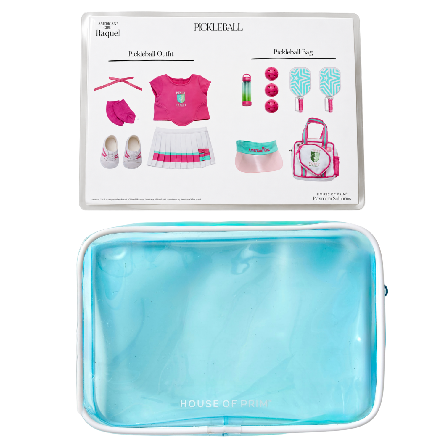 Raquel | American Girl Visual Guide + Pouches