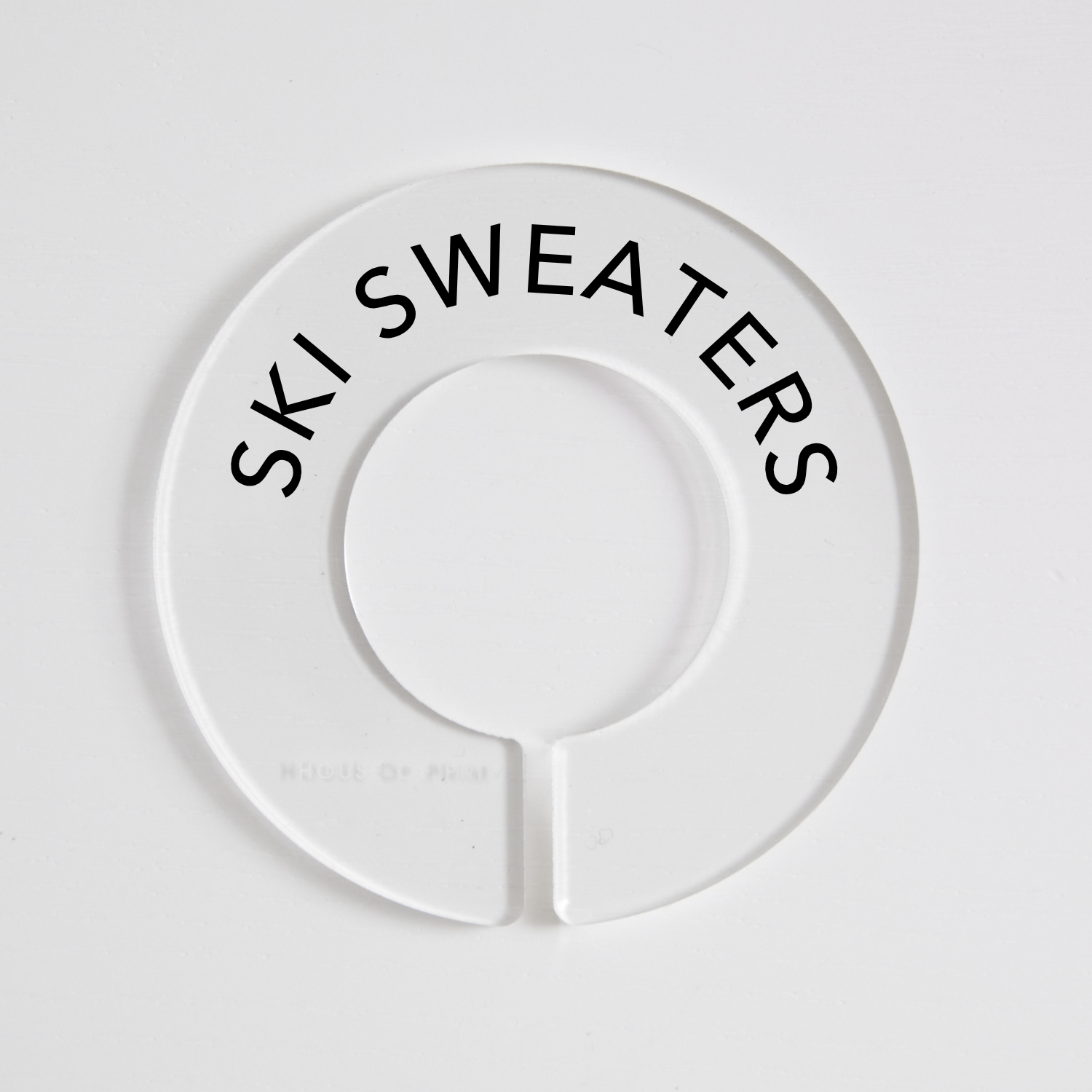 Winter & Ski | Circular Divider + Label