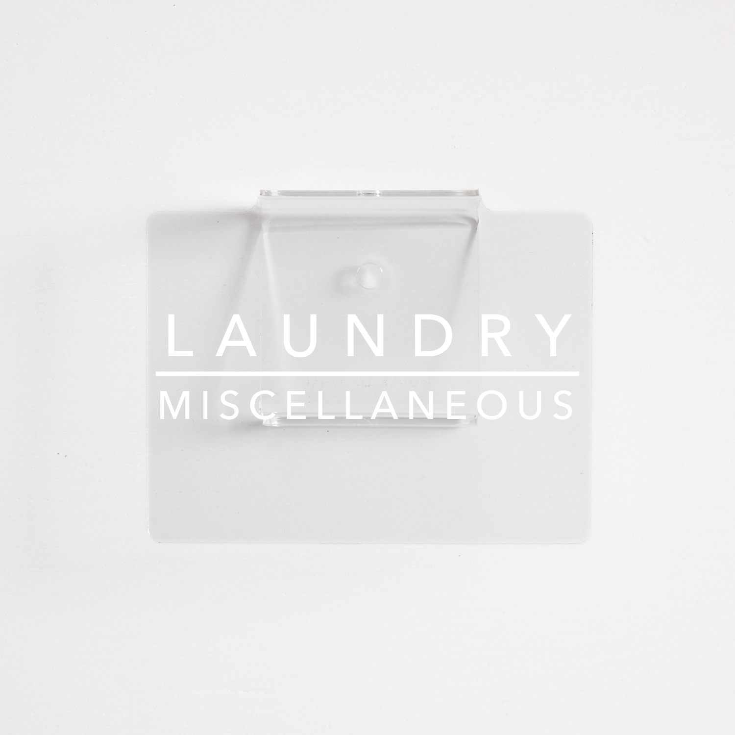 Laundry Essentials | BIN CLIPS + LABELS