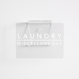 Laundry Essentials | BIN CLIPS + LABELS