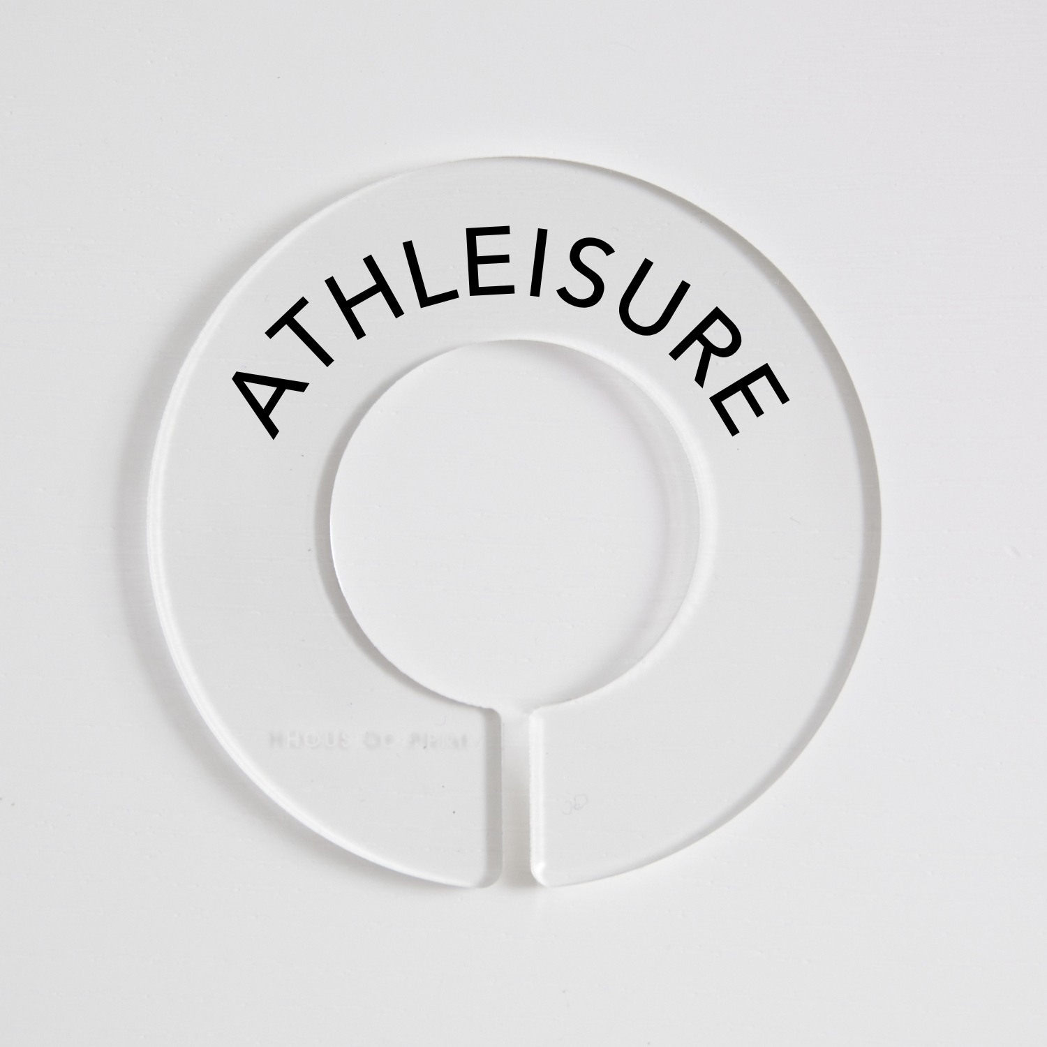 Lounge & Activewear | Circular Divider + Label