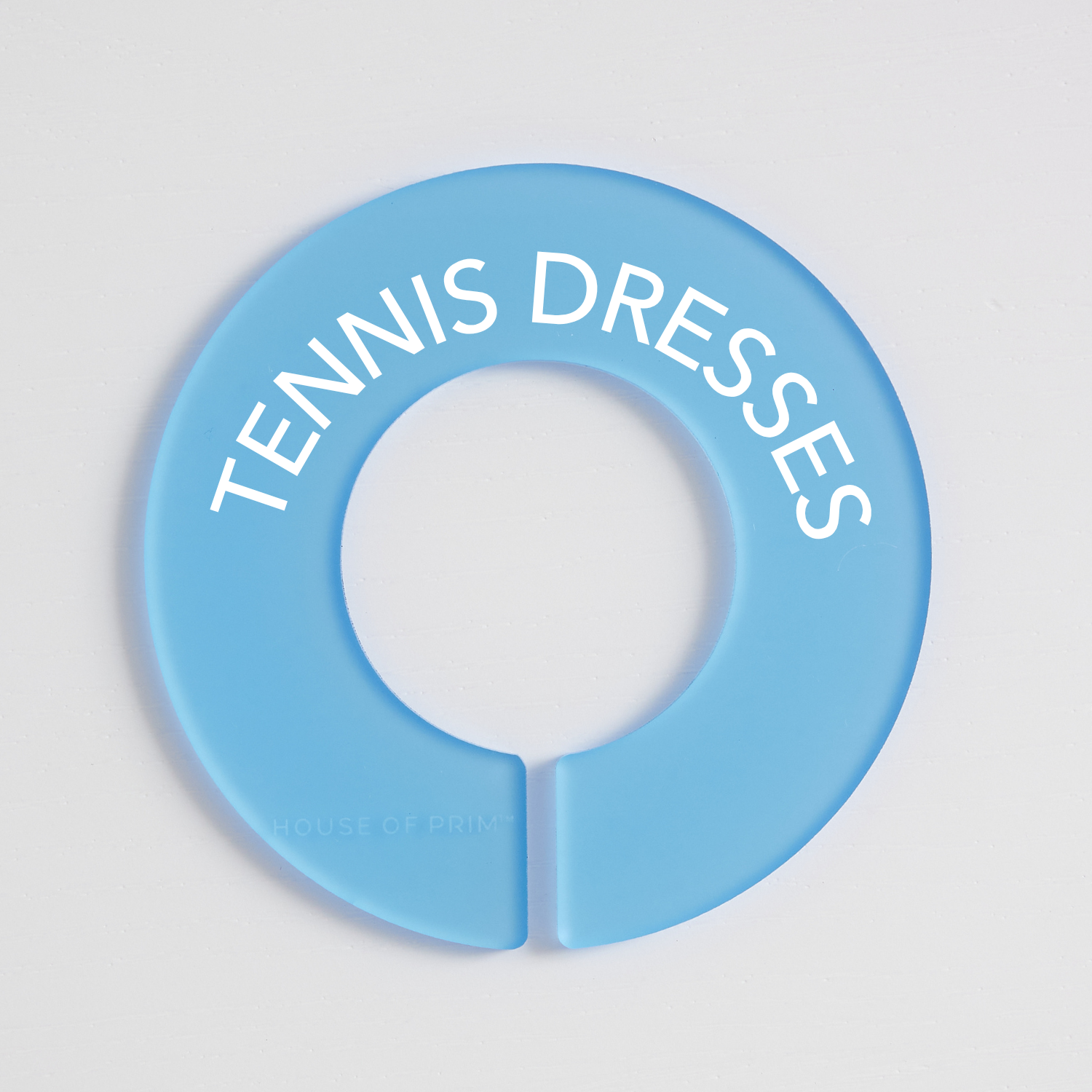 Tennis | Circular Divider + Label