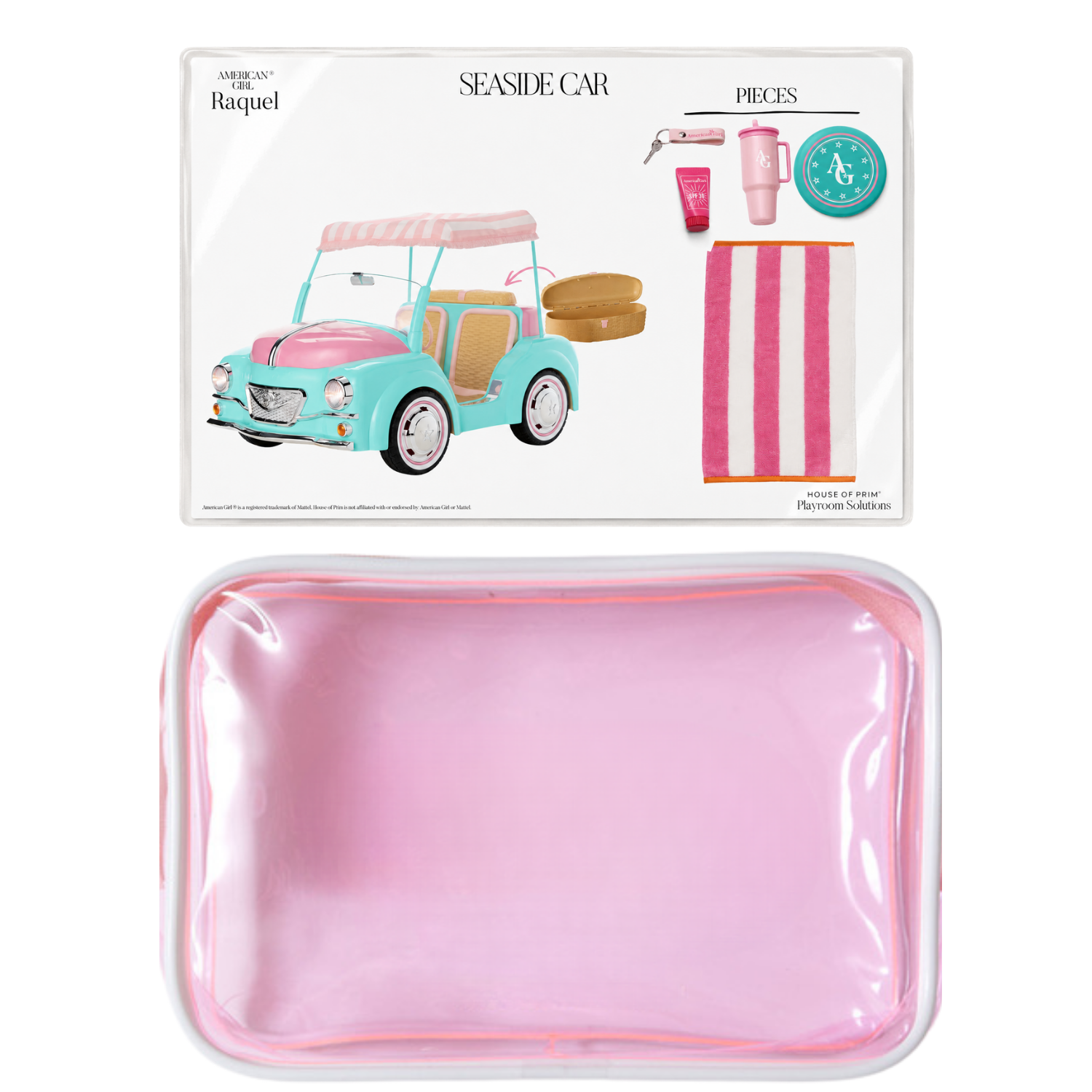 Raquel | American Girl Visual Guide + Pouches