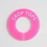 Tops | Circular Divider + Label