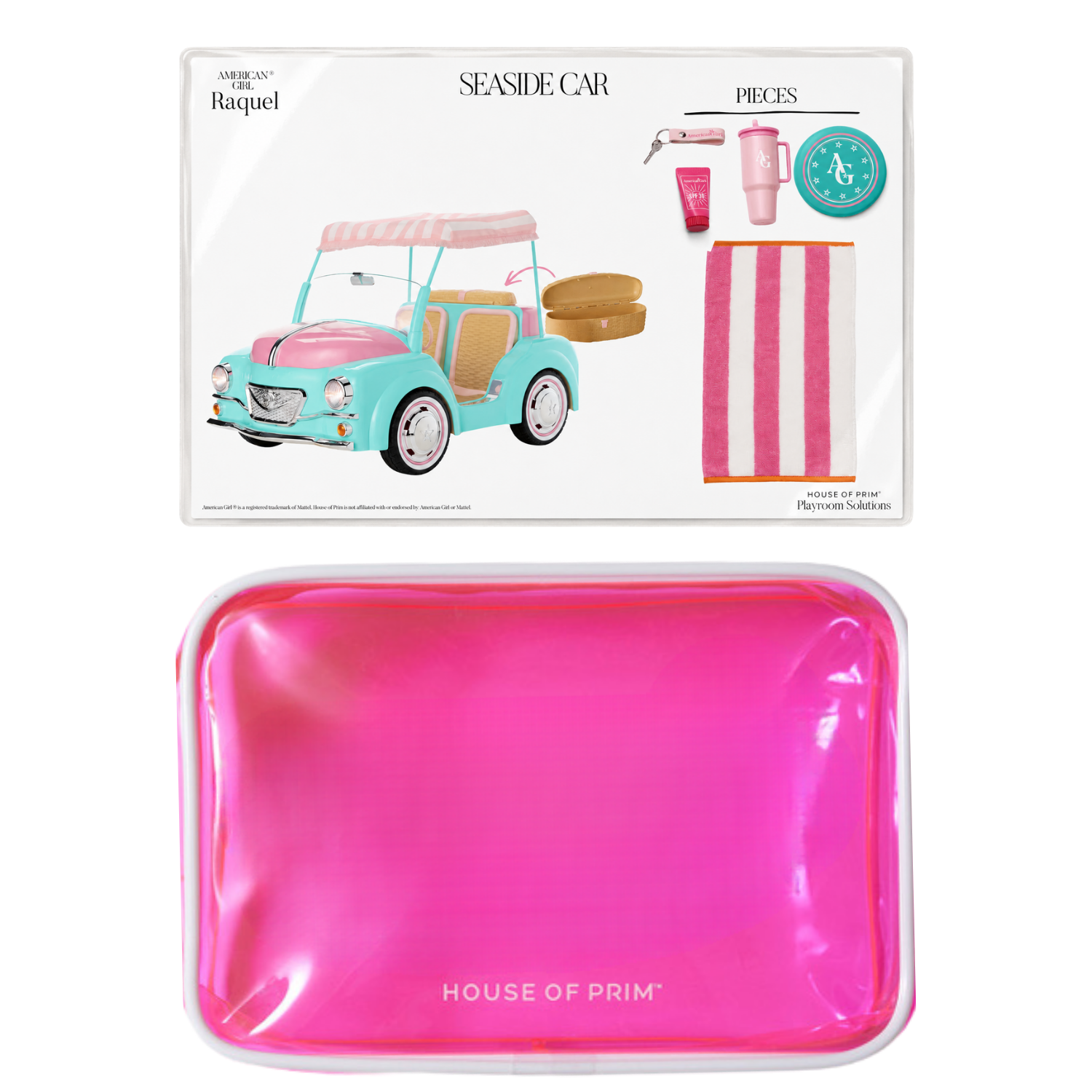 Raquel | American Girl Visual Guide + Pouches