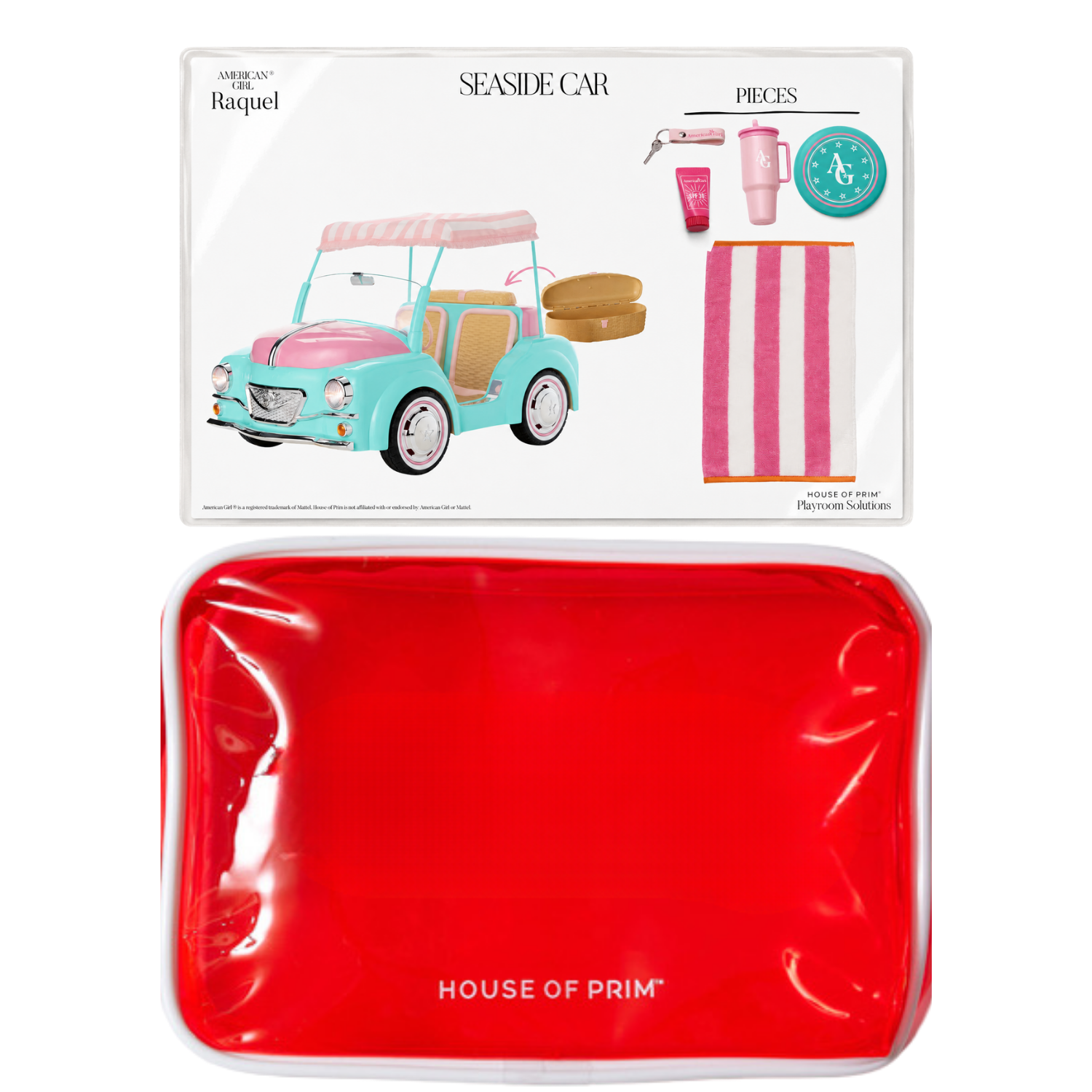 Raquel | American Girl Visual Guide + Pouches
