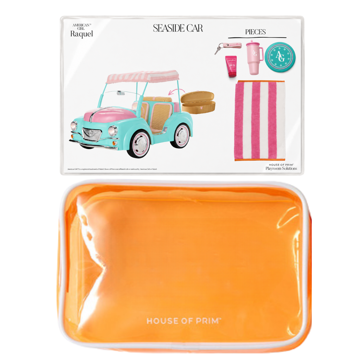 Raquel | American Girl Visual Guide + Pouches