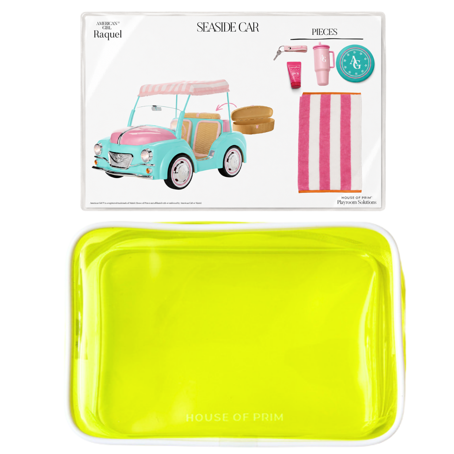 Raquel | American Girl Visual Guide + Pouches