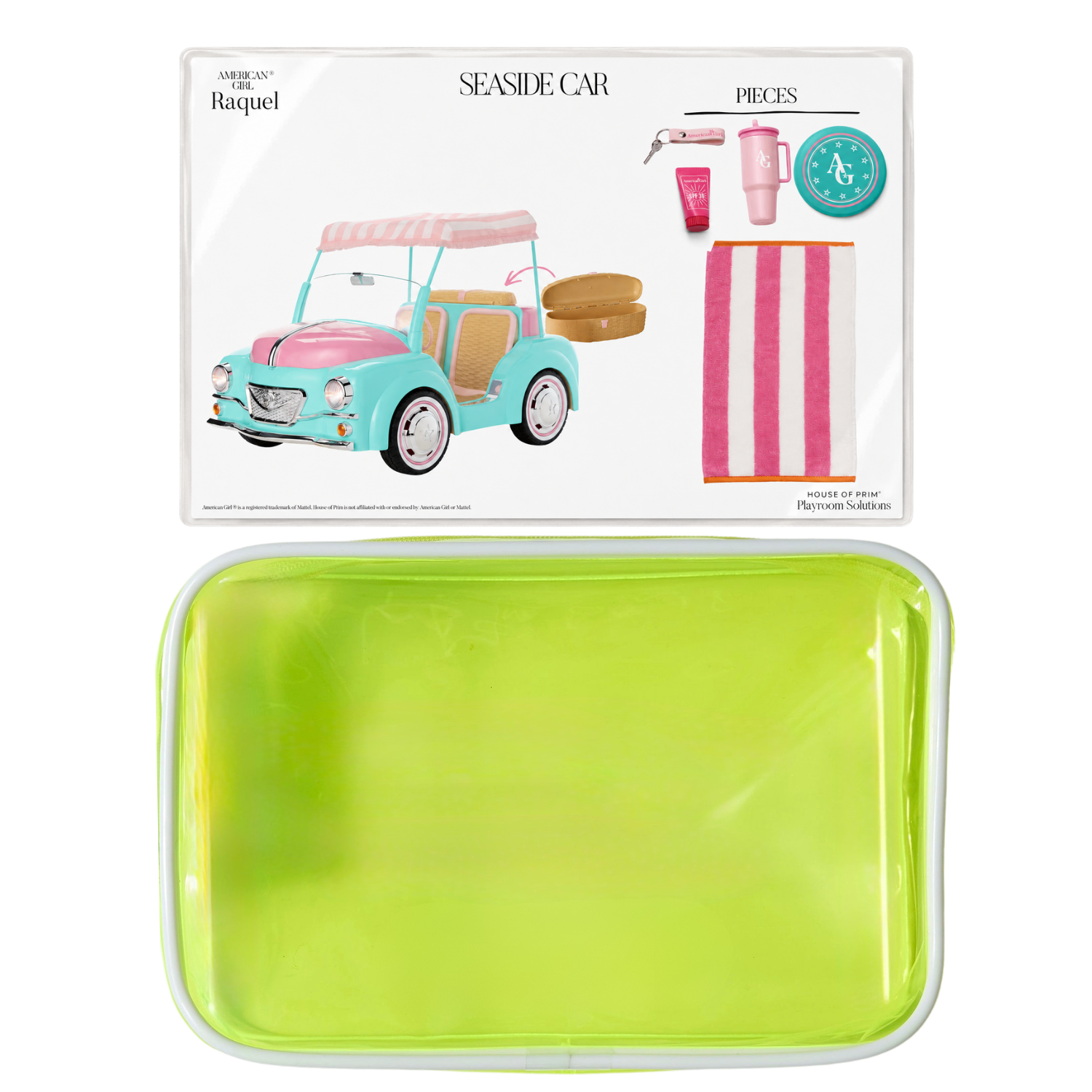 Raquel | American Girl Visual Guide + Pouches