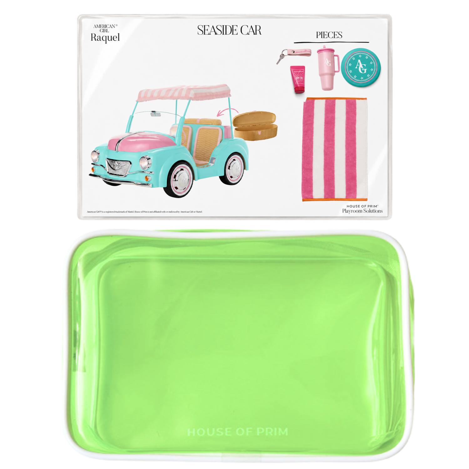 Raquel | American Girl Visual Guide + Pouches