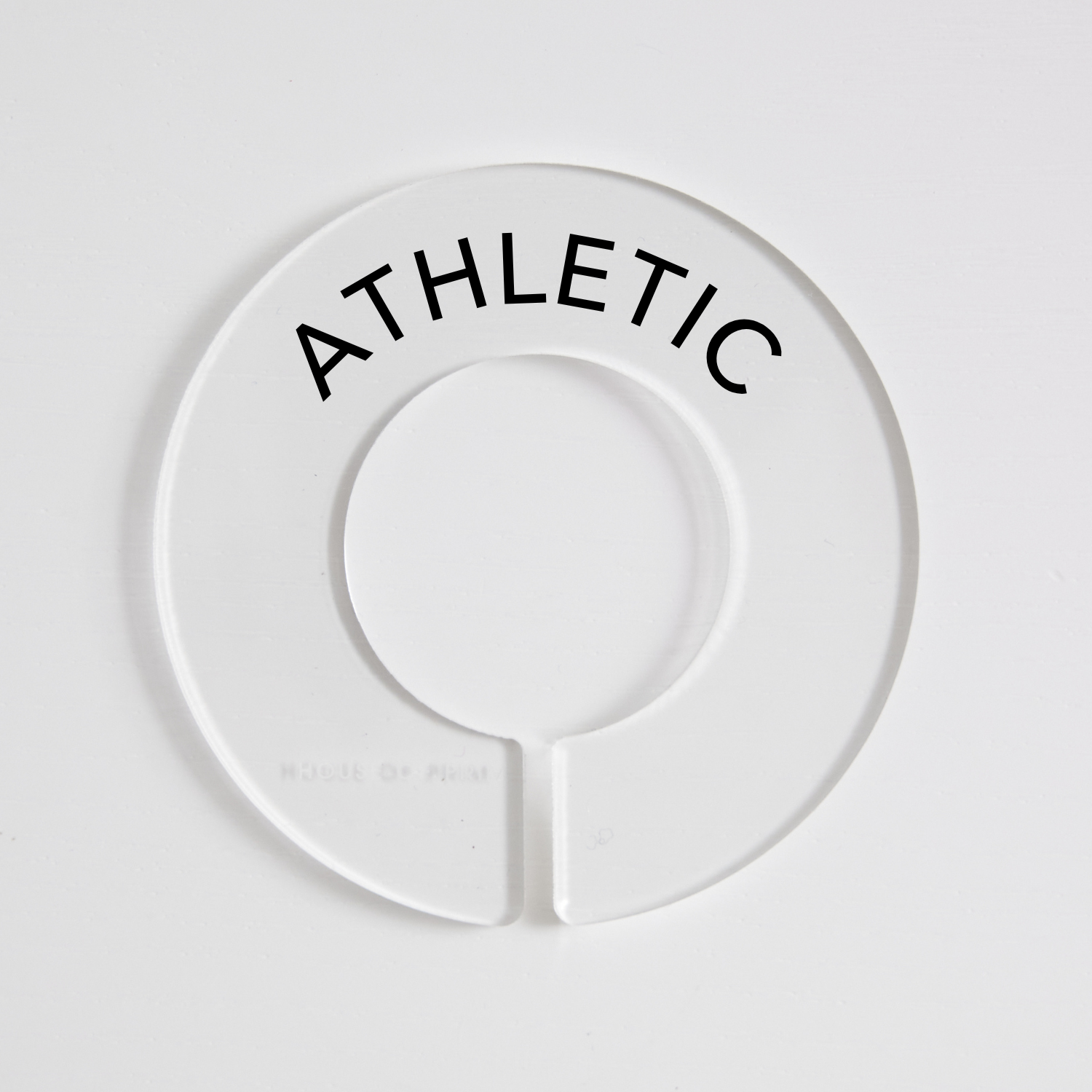Lounge & Activewear | Circular Divider + Label