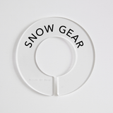 Winter & Ski | Circular Divider + Label