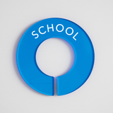 School & Workwear | Circular Divider + Label