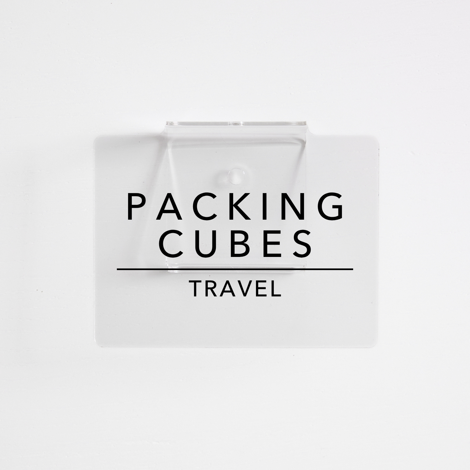 Travel & Packing | BIN CLIPS