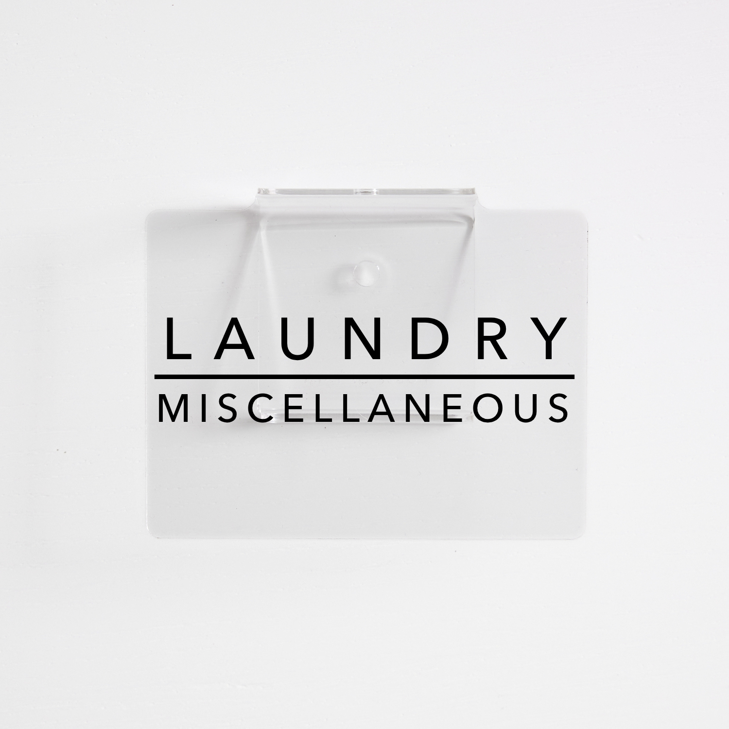 Laundry Essentials | BIN CLIPS + LABELS