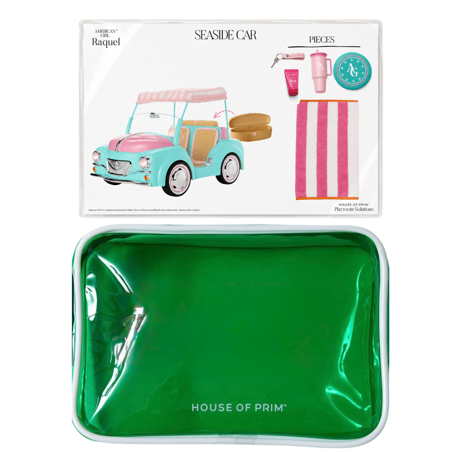 Raquel | American Girl Visual Guide + Pouches