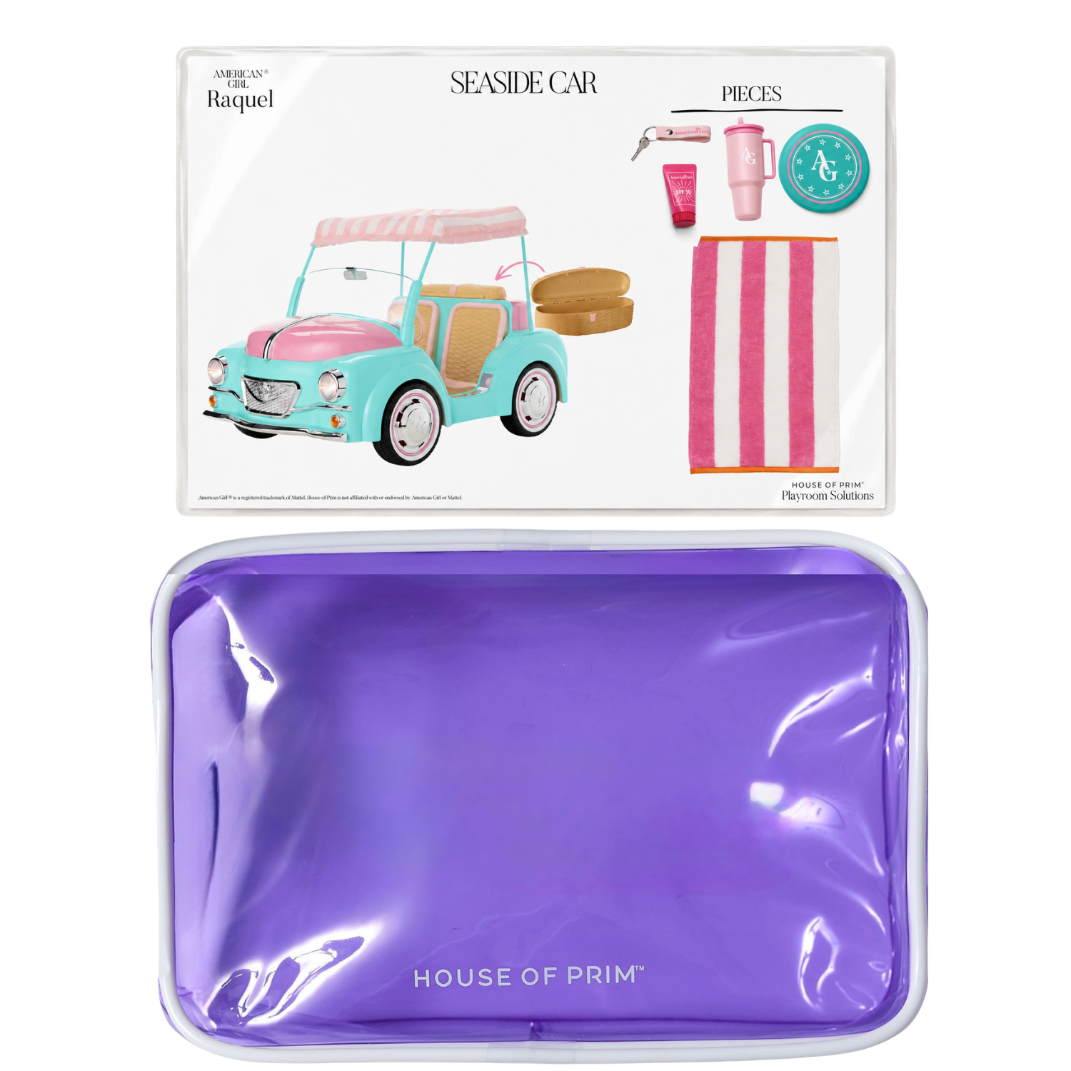 Raquel | American Girl Visual Guide + Pouches
