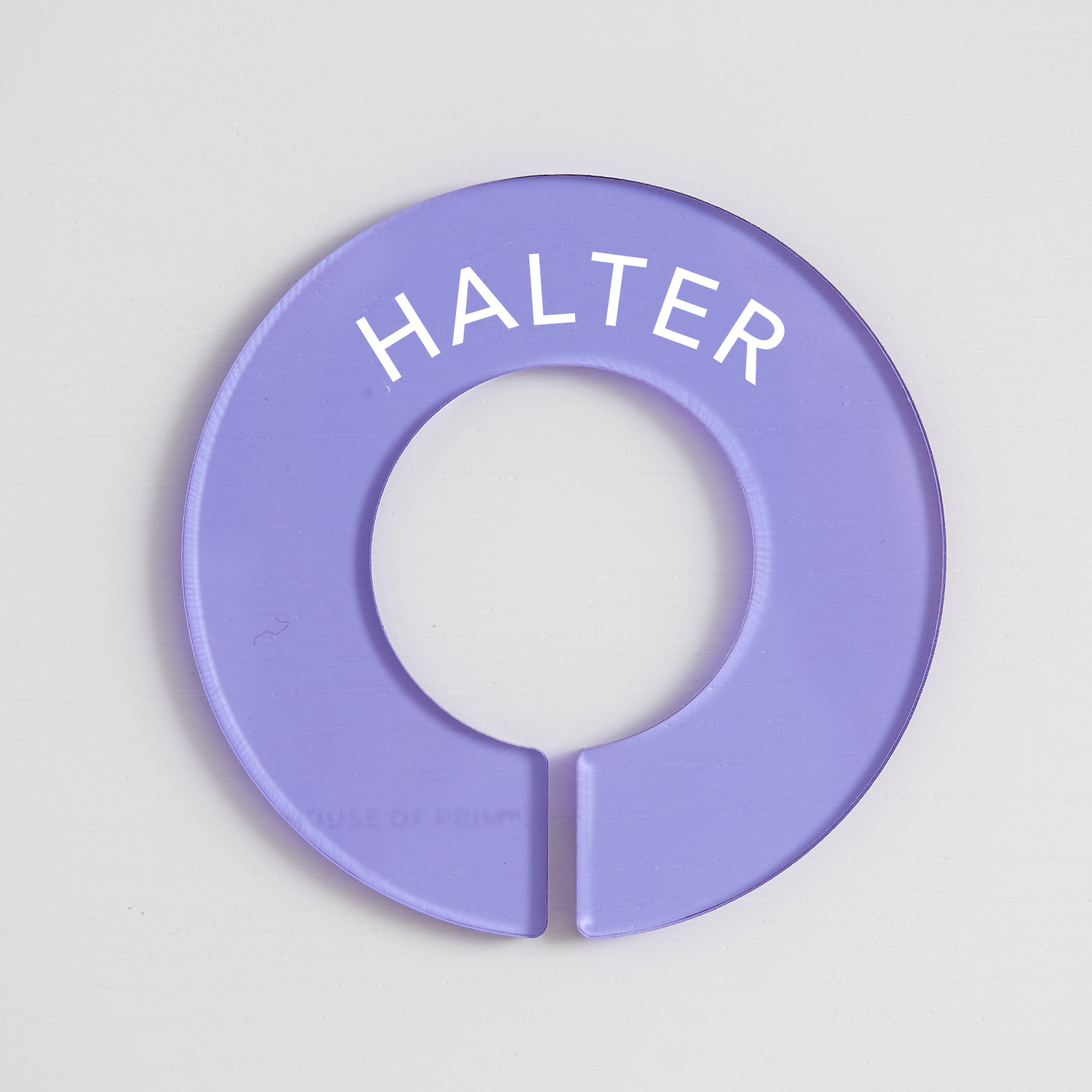 Tops | Circular Divider + Label