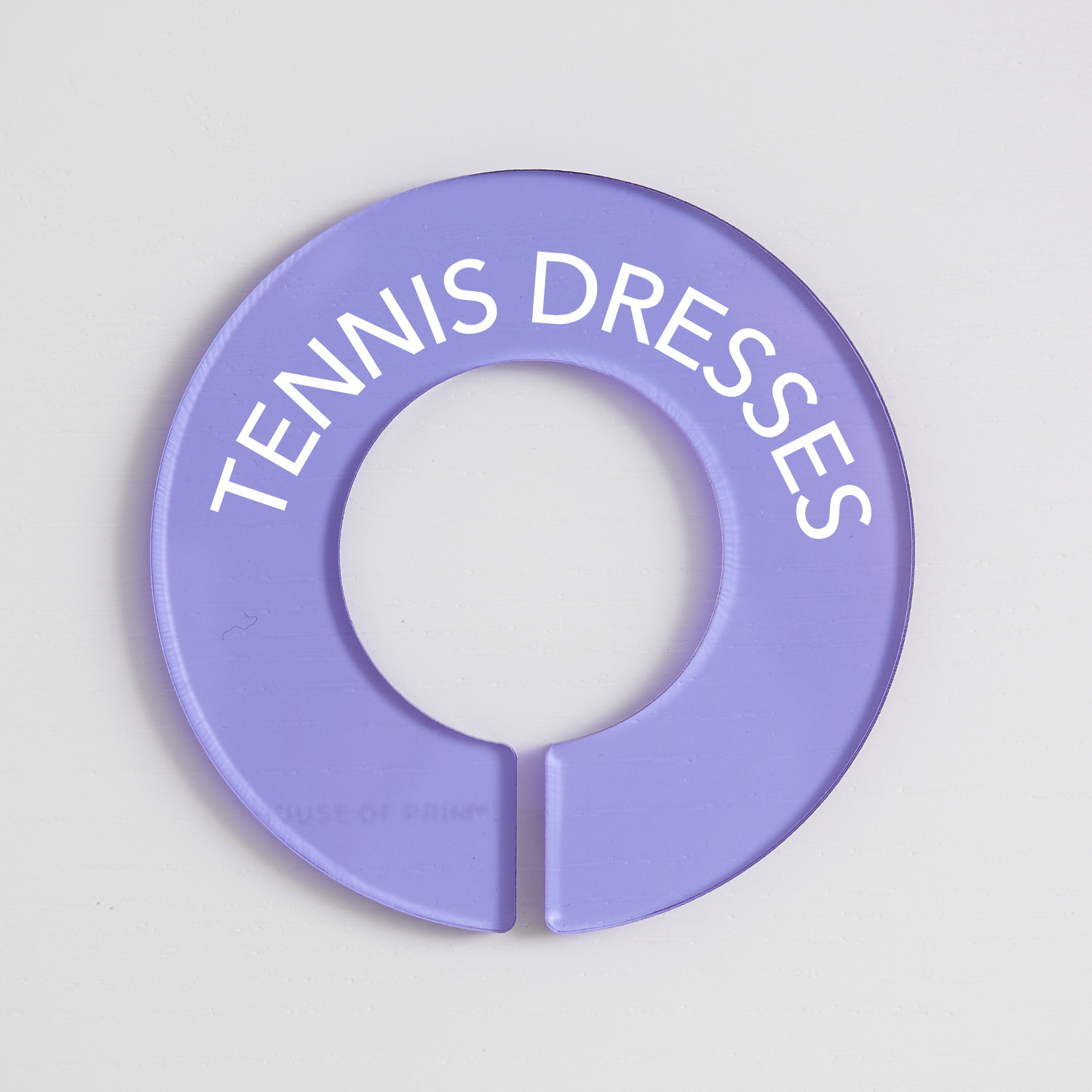 Tennis | Circular Divider + Label