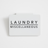 Laundry Essentials | BIN CLIPS + LABELS