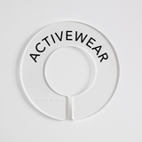 Lounge & Activewear | Circular Divider + Label