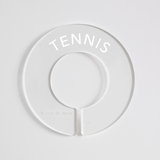 Tennis | Circular Divider + Label