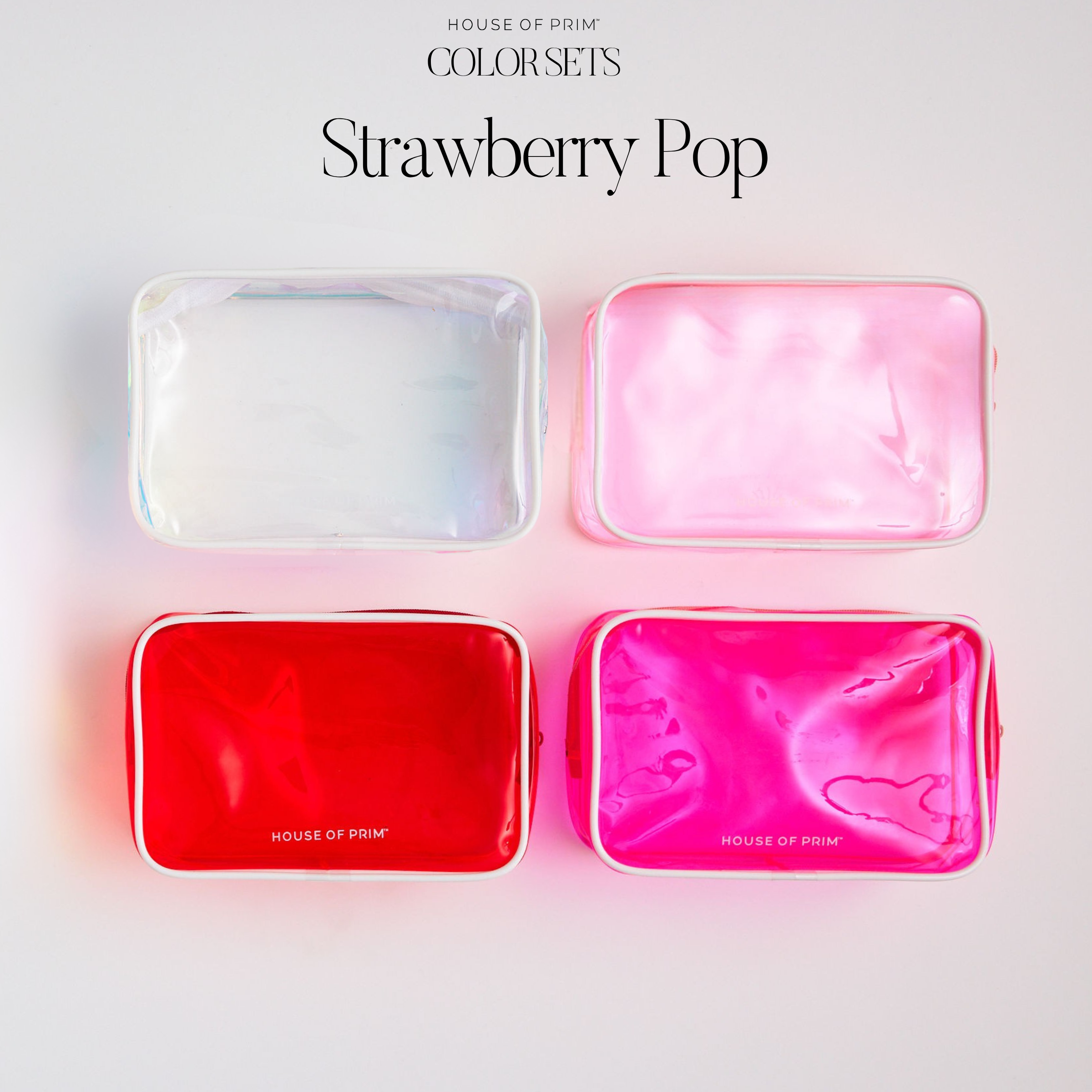 Strawberry Pop / Petite Pouches