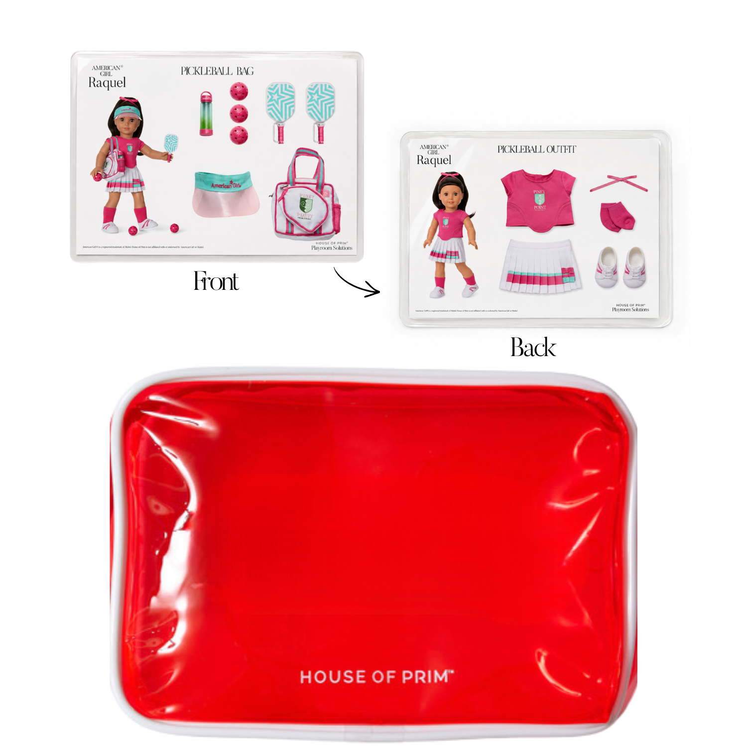 Raquel | American Girl Visual Guide + Pouches